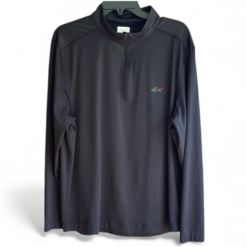Men's Greg Norman Performance Golf Quarter Zip Size Large